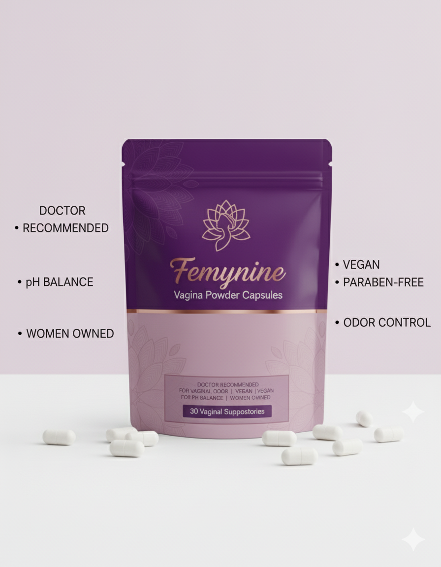 Vagina Powder Capsules Pops⎢For Vaginal Odour, Vaginal Tightening and Ph Balance